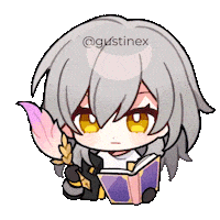 Writing Mem Sticker