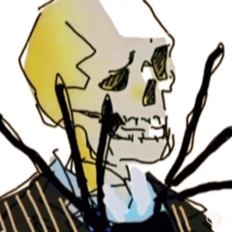 Nervous Tim Burton GIF