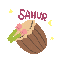 wininditaap hungry yoga ramadhan puasa Sticker