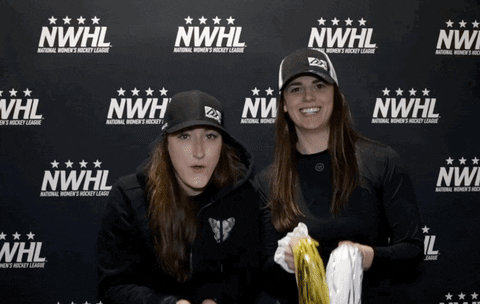NWHL giphyupload cheers hockey boston GIF