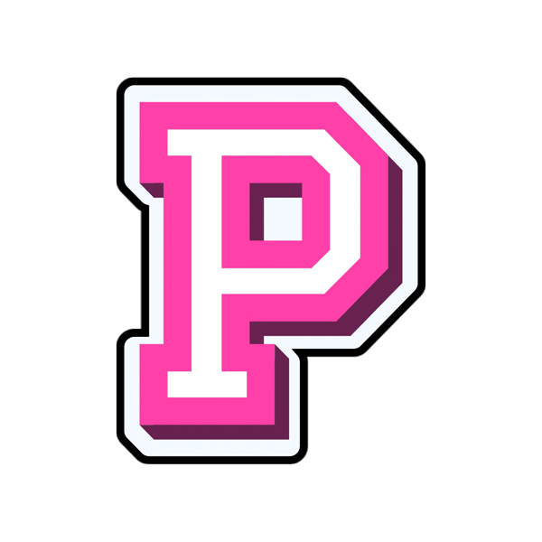 college p Sticker by Victoria's Secret PINK
