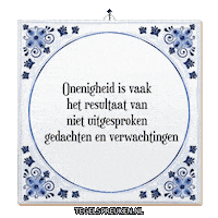 Spreuk Troost Sticker by Tegelspreuken.nl