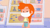 Mask Mascara GIF by Mytikah - O Livro dos Heróis