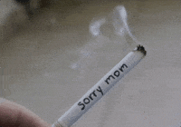 Bad Girl Sorry Mom GIF