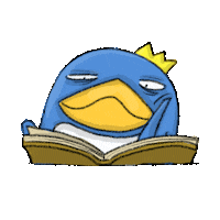 Book Reading Sticker by ShiGai