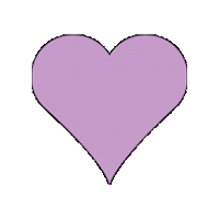 Anna Sui Heart Sticker by Cranbrook Art Museum