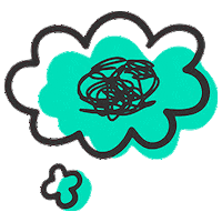 Working Mental Health Sticker by TheSkillsNetwork