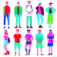 Generation Z Fashion GIF by PEEKASSO