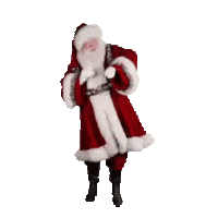 Santa Claus Christmas Sticker