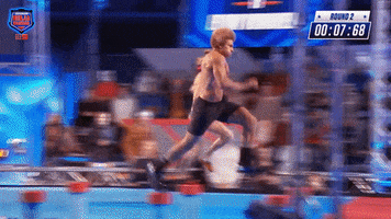 Awesome Record GIF by Australian Ninja Warrior