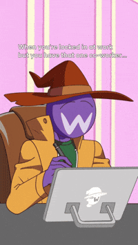 Co Worker Magic GIF