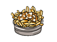 Hungry French Fries Sticker by Sad Potato Club