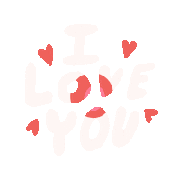 I Love You Sticker Sticker by BrittDoesDesign