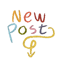 larnjart rainbow new post larnjart Sticker