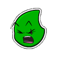 Angry Hax Sticker