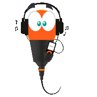 Radio Mike Sticker by escsfm
