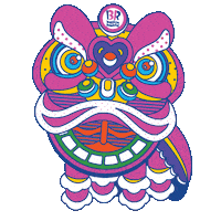 baskinrobbinsmalaysia love happy wow excited Sticker