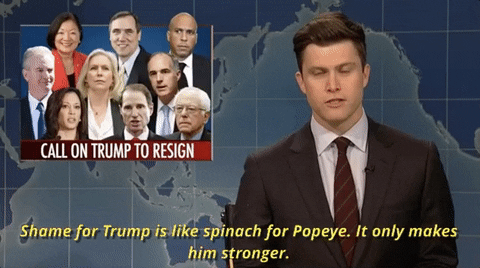 it only makes him stronger colin jost GIF by Saturday Night Live