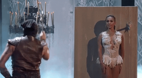 knife throw GIF by America's Got Talent
