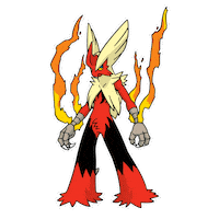 Mega Evolution Fire Sticker by Pokémon