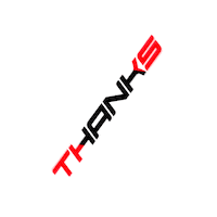 Car Thanks Sticker by Autoromanord