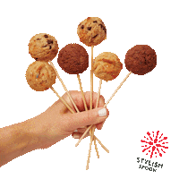 Cookie Monster Comida Sticker by Stylish Spoon