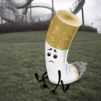 Sad Smoke GIF by wb-duisburg