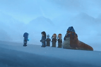 season 1 showdown on hoth GIF by Star Wars