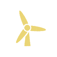 Turbine Sticker by Earth Caps