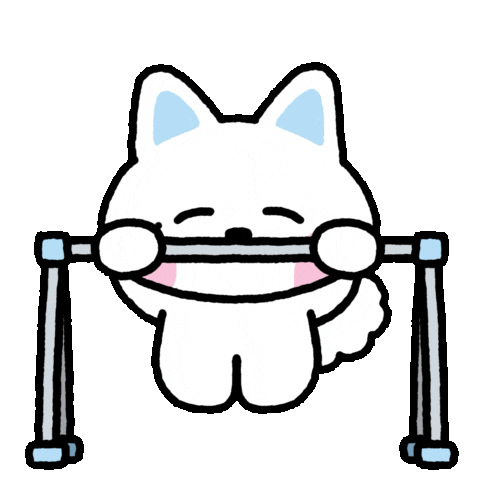 Workout Line Sticker by Dreamiez