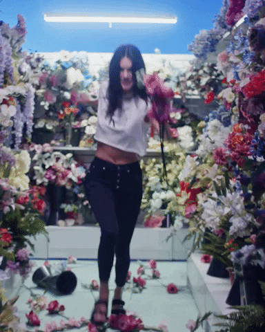 Flower Running GIF by Calvin Klein