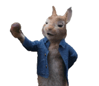 Hungry James Corden Sticker by Peter Rabbit Movie