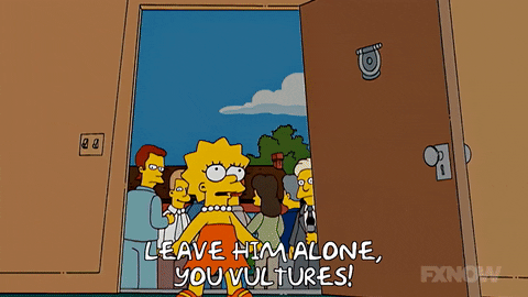 Leave Him Alone Lisa Simpson GIF by The Simpsons