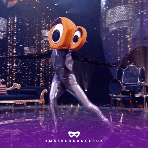 Happy Dance GIF by The Masked Singer UK & The Masked Dancer UK