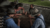 red dead redemption 2 rockstar GIF
