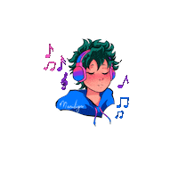 Pride Izuku Midoriya Sticker