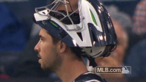 staring san diego padres GIF by MLB
