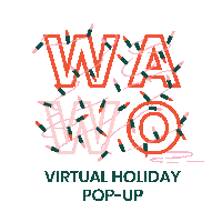 Holiday Wawo Sticker by We Are Women Owned