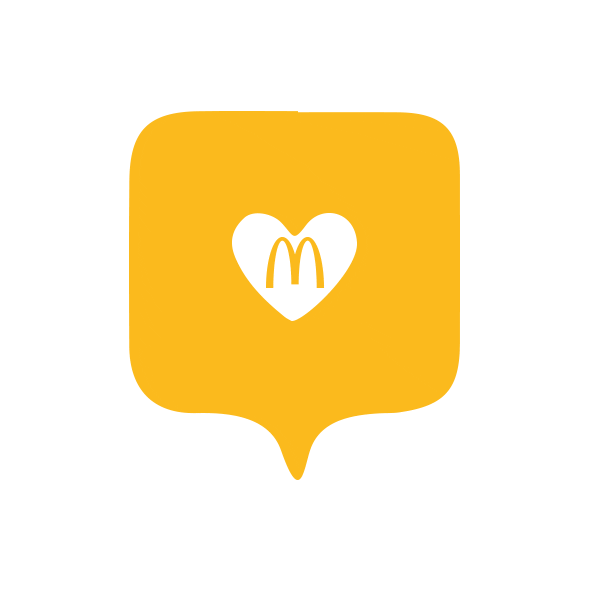 heart love Sticker by McDonald's Deutschland