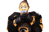 Happy University Of Waterloo Sticker by Waterloo Warriors