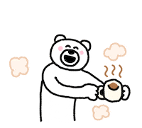Coffee Cafe Sticker by takadabear