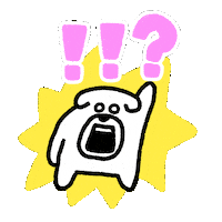 Dog No Sticker by takadabear