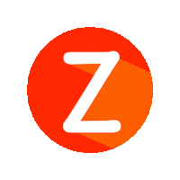 Orange Abc Sticker
