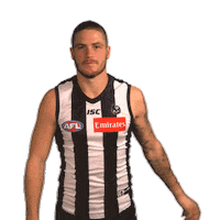 Collingwood Magpies Brush Sticker by CollingwoodFC