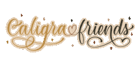 Friends Hand Lettering Sticker