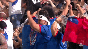 Excited World Rugby GIF by Rugby World Cup