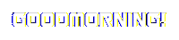 Glitch Morning Sticker by SiteDex Hosting
