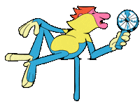 Animation Summer Sticker by Airplan