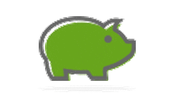 giphyupload money asda piggy bank Sticker