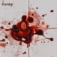 Bleeding Mickey Mouse GIF